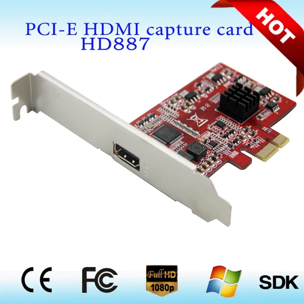 Cheap Selling 1080p 30fps One Channel Pcie Full Hd Video Audio Capture Card Media Pci Card - Video & Tv Cards - AliExpress