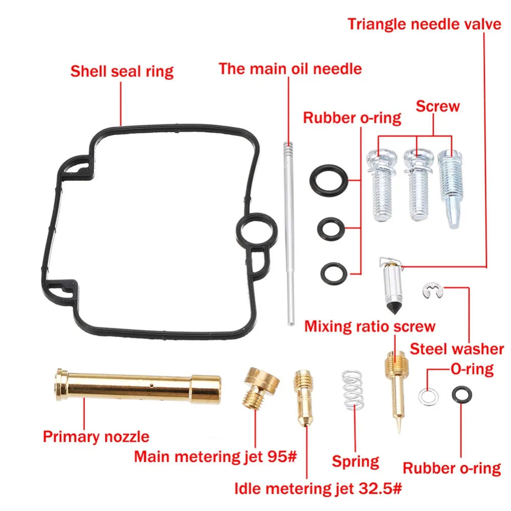 Мотоцикл Карбюратор Ремонтный комплект для Bandit 400 GSF400 GK75A для Микуни Carb