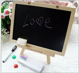 Blackboard para Nots Novo Branco Quadro Ardósia Pequeno Escritório Fornecedor 20*30cm Casa Decorativa Giz Placa Ows006 Mdf