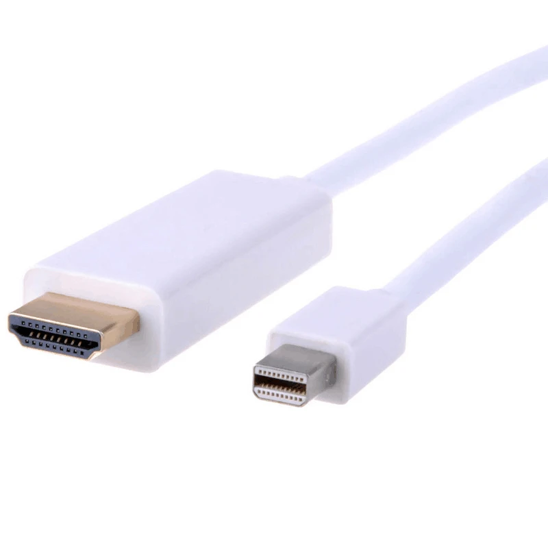 1,8 м 6 футов Thunderbolt display port Mini display port MINI DP к HDMI Мужской адаптер конвертер кабель для Apple Mac для Air Pro