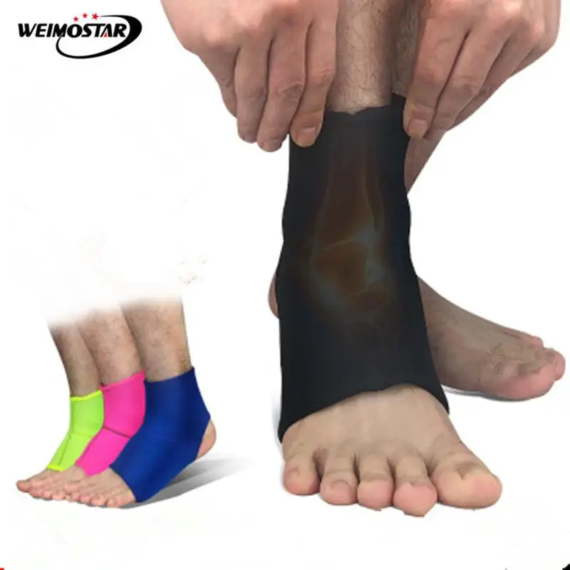

1 PCS Ankle Foot Protector Elastic Compression Wrap Sleeve Bandage Ankle Brace Support Men Protection Sports Ankle Brace Sock