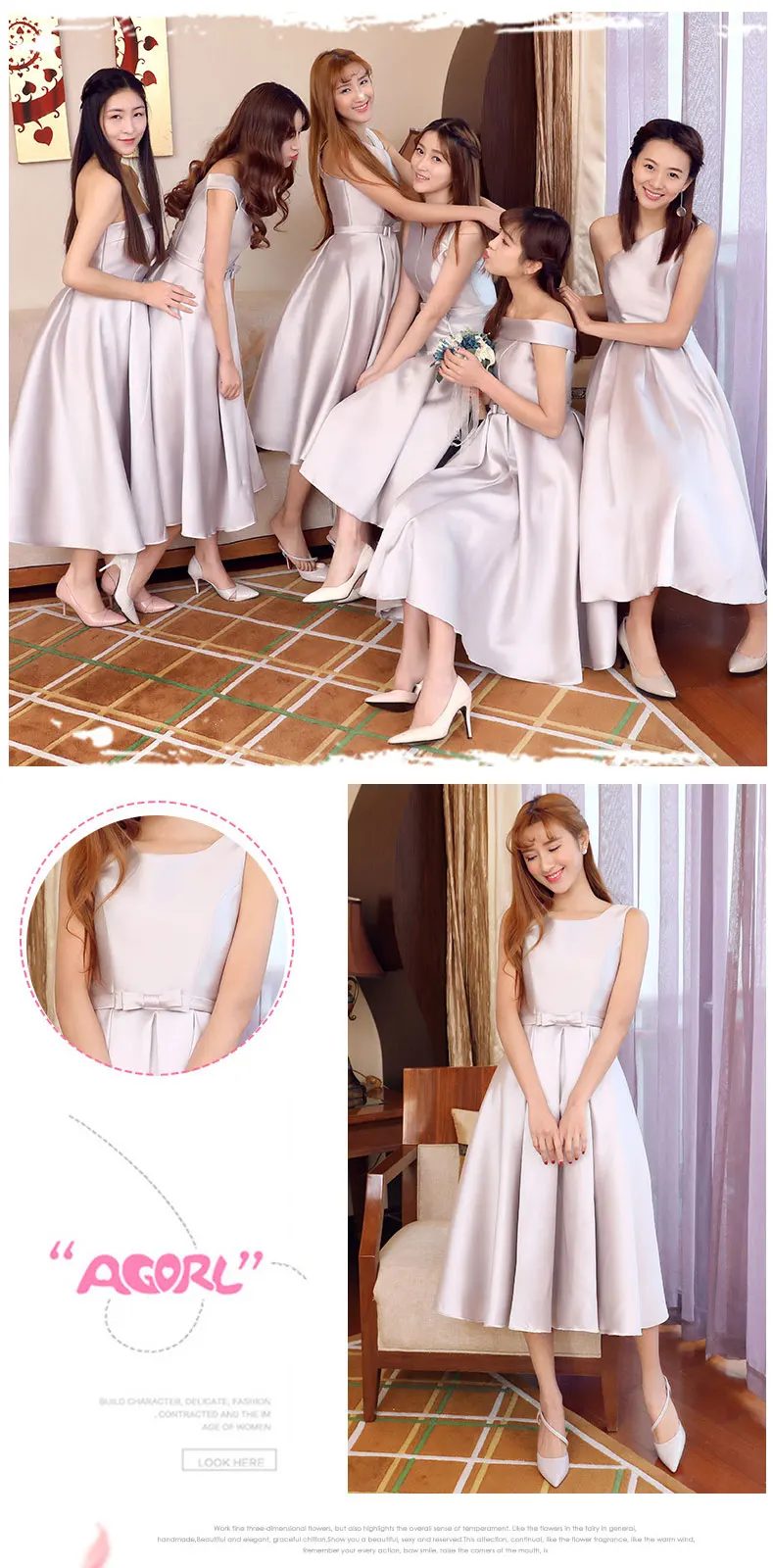 AIJINGYU sexy bridesmaid dress wedding guest formal dresses