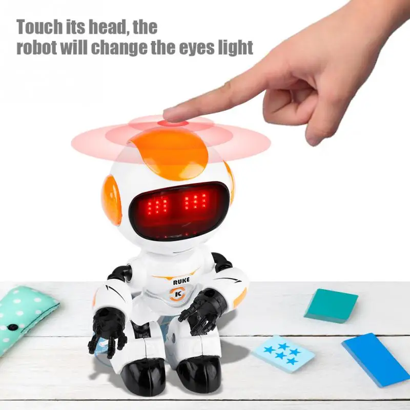 JJRC R8 RC робот Интеллектуальный робот Touch Управление DIY жест обсуждение Smart мини роботы тела жест Действие Модель игрушки для детей