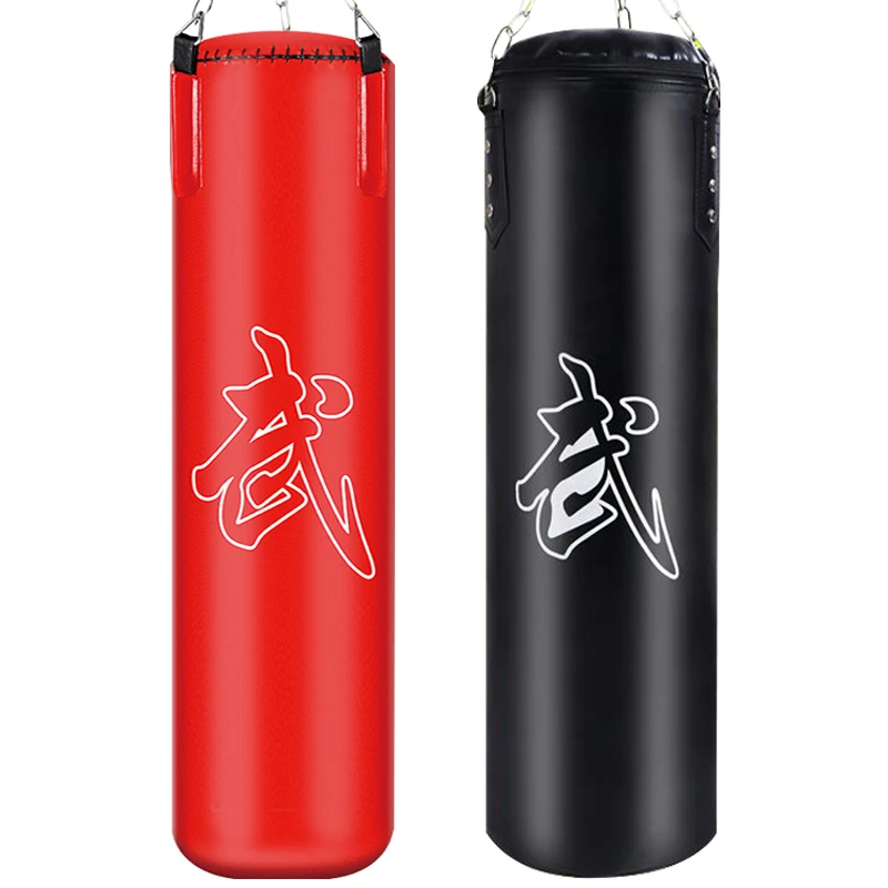 

60/80cm/100cm/120cm Adult Multi-layer Sandbag Boxing/mma/Fight/Martial Arts/Muay Thai Men Empty PU Leather Sand Bag Punching Bag