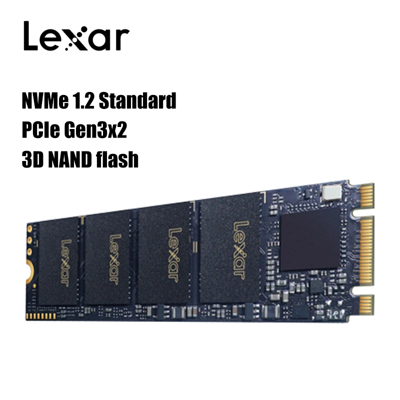 Lexar NM500 SSD 128 ГБ 256 ГБ 512 Гб PCIe Gen3x2 HDD жесткий диск M.2 2280 NVMe Внутренний твердотельный накопитель для ноутбуков