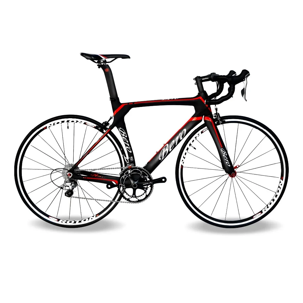 BEIOU Carbon Road Bike 700C Shi mano 105 5800 22S Racing Bicycle 500mm 520mm 540mm 560mm Ultra-light 18.3lbs CB013A2