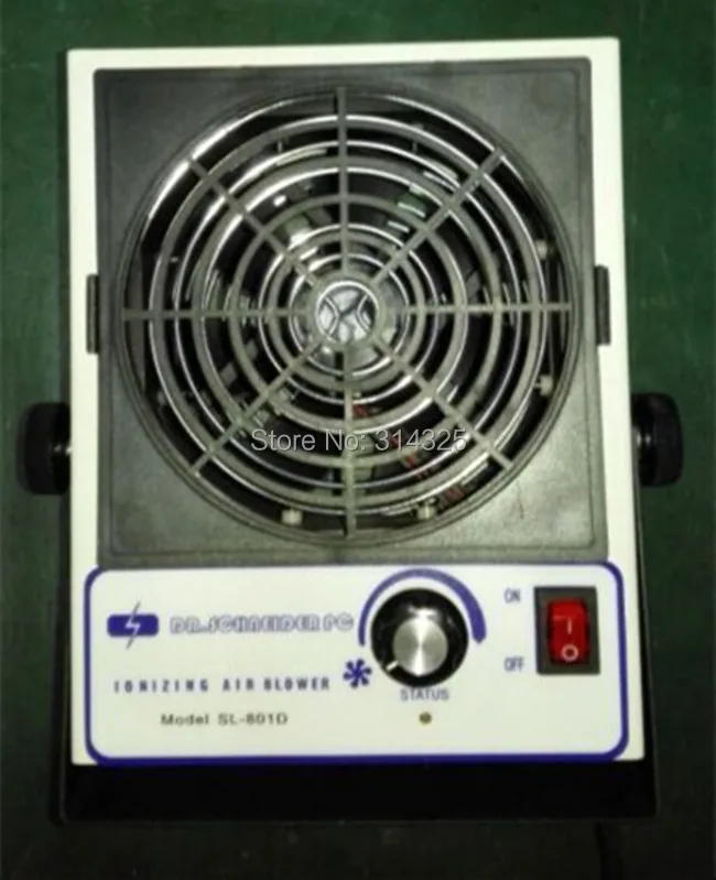 

220V /110V SL-801D Benchtop Ionizer| SIMCO Ionizing Air Blower| Static elimination fan| DC IONIZING BLOWER| DC Air Ionizer