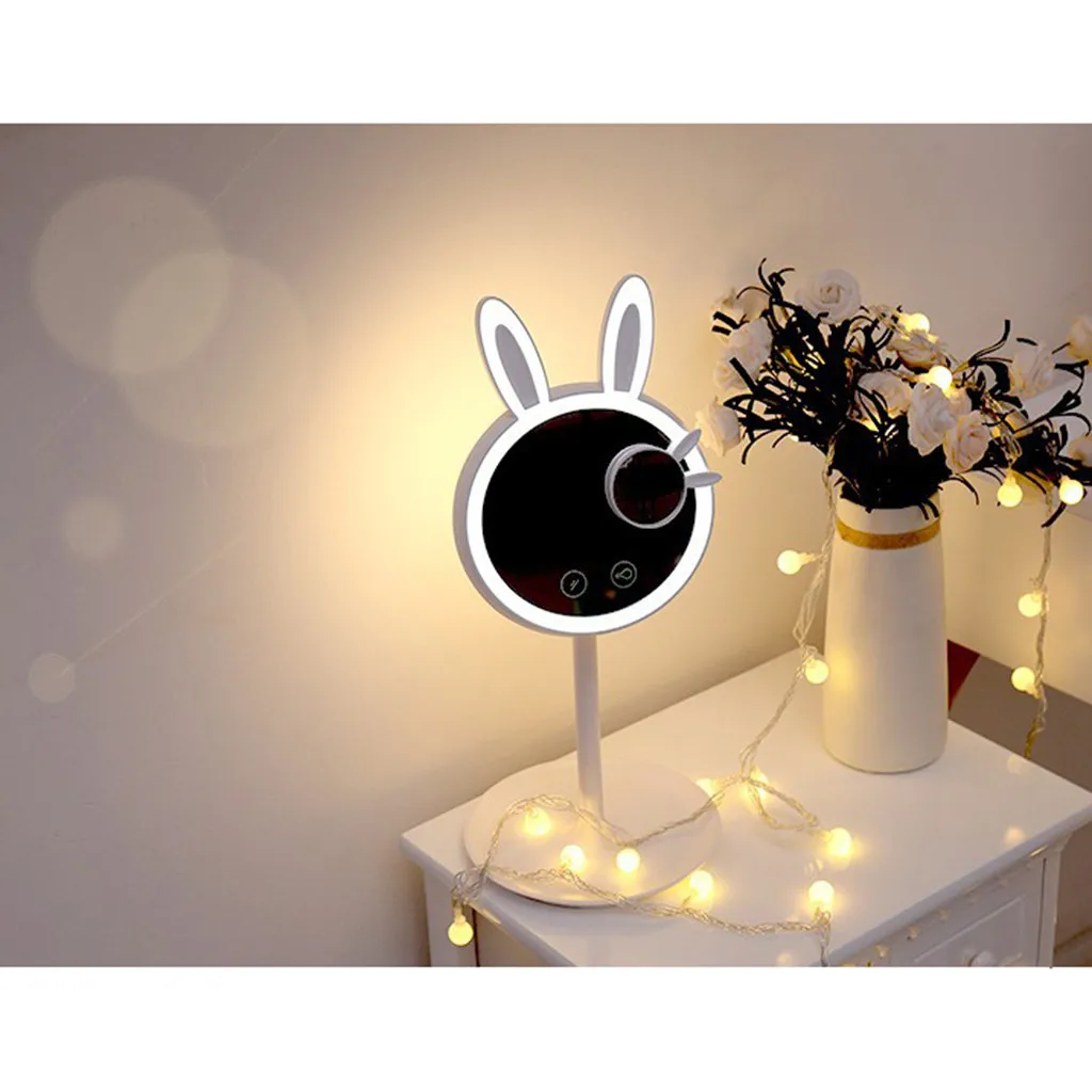 

Adjustable 7x Magnification Lighted LED Makeup Mirror Bathroom Vanity Mirror Travel Mirror with Strong Suction Cup#10