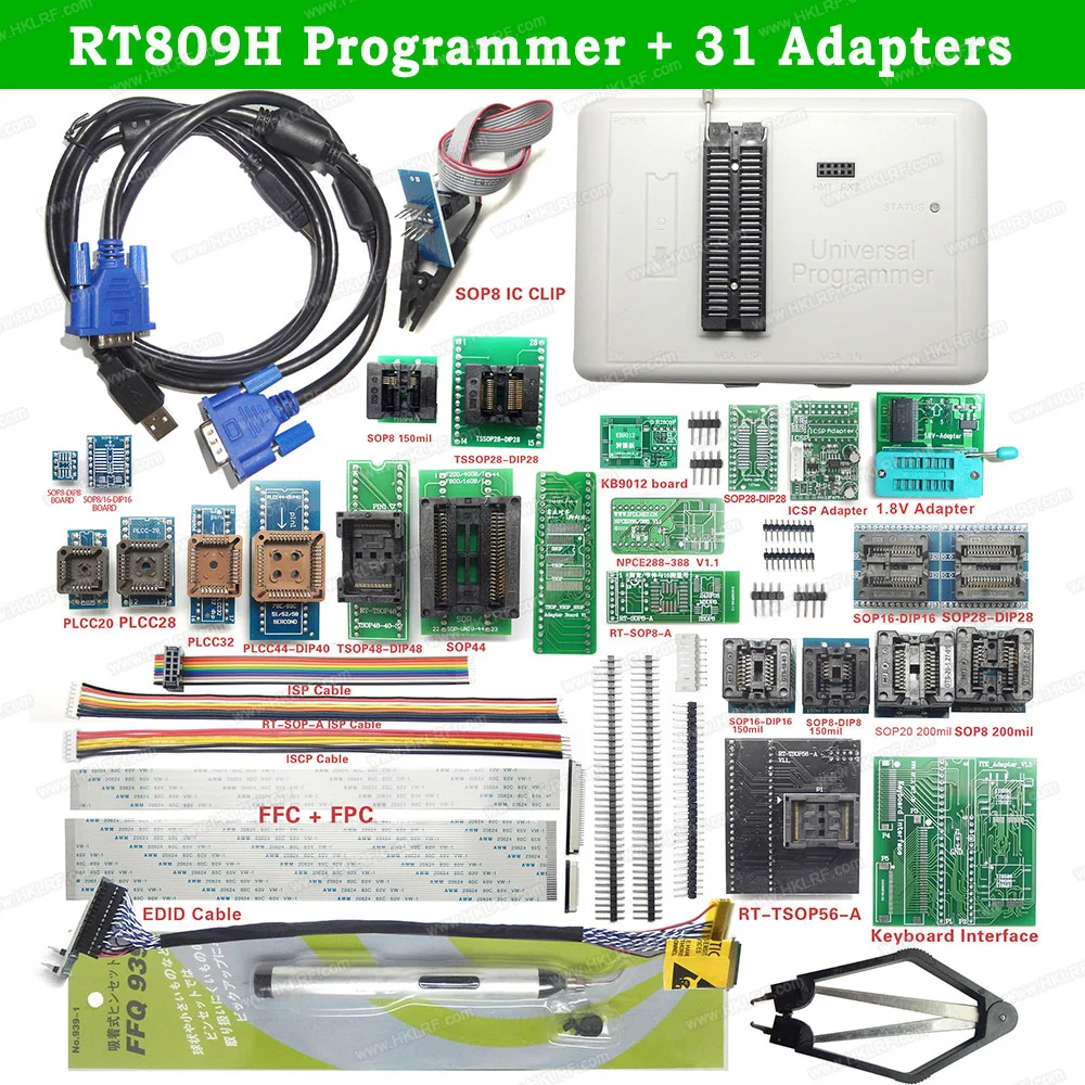 RT809H EMMC-Nand FLASH programmer 2