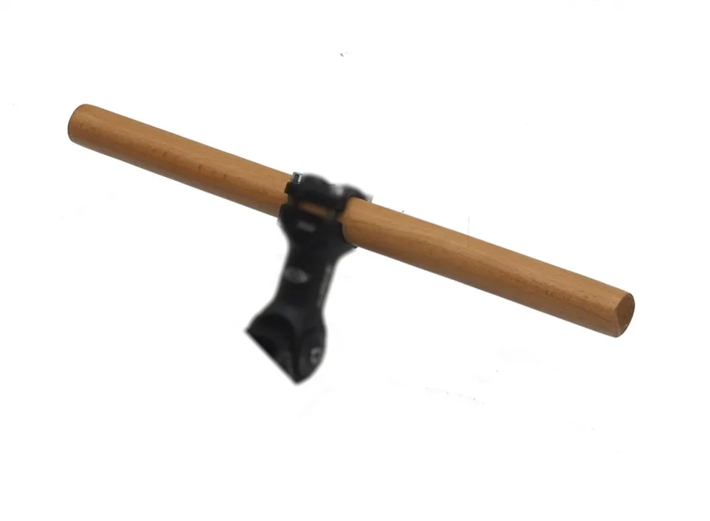 

high intensity pear wood straight flat fixed gear bike handlebar road fixie racing handle bar handwork advanced custom LOGO