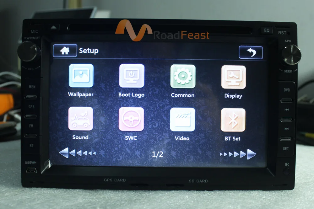 Roadfeast 2 din 7 дюймов Автомобильный DVD Авторадио Стерео Мультимедиа Навигация для VW Volkswagen Passat/JETTA/Bora/Polo/GOLF CHICO/SHARAN