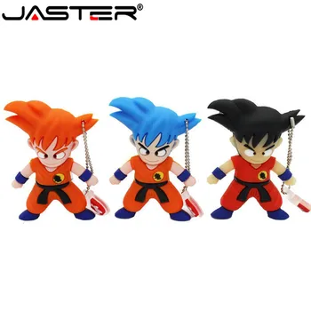 

JASTER Goku Kuririn Gifts pen drive 8GB 16GB 32GB 64GB Dragon Ball Flash Drive Pendrive memory stick USB 2.0 creativo Wholesale