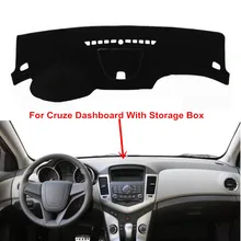 Per Chevrolet CRUZE 2009-2015 Dashboard Copertura Dashmat Mat Tappeto Pad Strumento di Auto Parasole Anti-Uv Car Styling Accessori