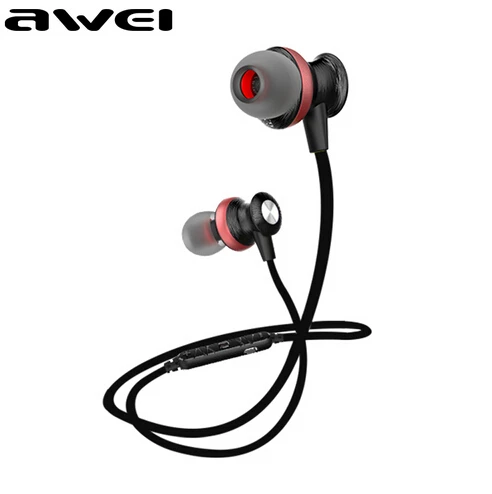  Original Awei A980BL Bluetooth Sport Wireless Earphones Waterproof Headphone headset auriculares ecouteur for Phone earphone 