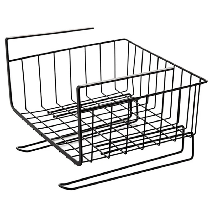 Closet Shelf Storage Rack Layered Storage Rack Hanging Basket Shelf Rack Dormitory Kitchen Cabinets Storage Rack Closet Shelf Storage Rack Layered Storage Rack Hanging Basket Shelf Rack Dormitory Kitchen Cabinets Storage Rack