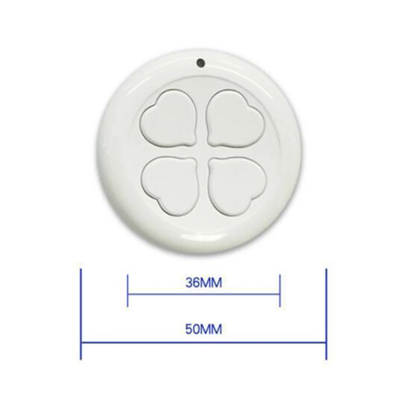 

Roundness Design 1 2 3 4CH RF Transmitter Wireless Remote Control,Learning Code