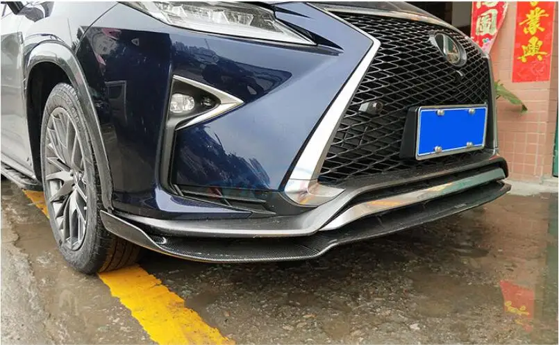 Карбоновый передний фонарь Finber с крыльями спойлер на колесо для Lexus RX200T RX300 RX450H 2016