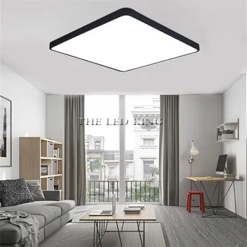 

LED Ceiling Light Modern Lamp Living Room Lighting Fixture Bedroom Kitchen Surface Mount Flush Panel Remote Control