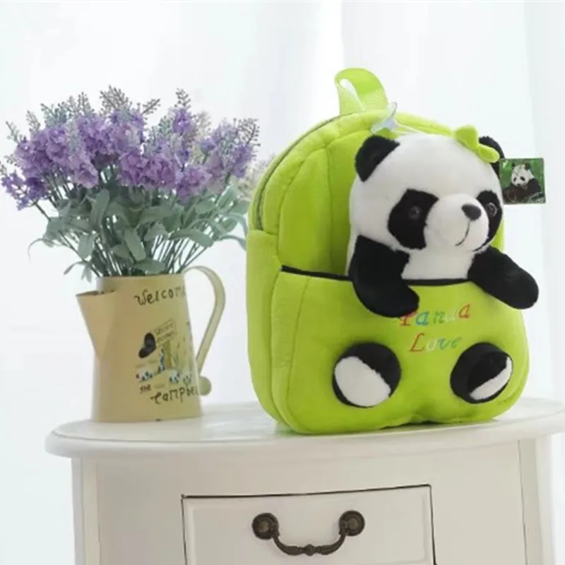 New Arrival Kids Cute Panda Plush Backpack Children Kawaii School Bag ...