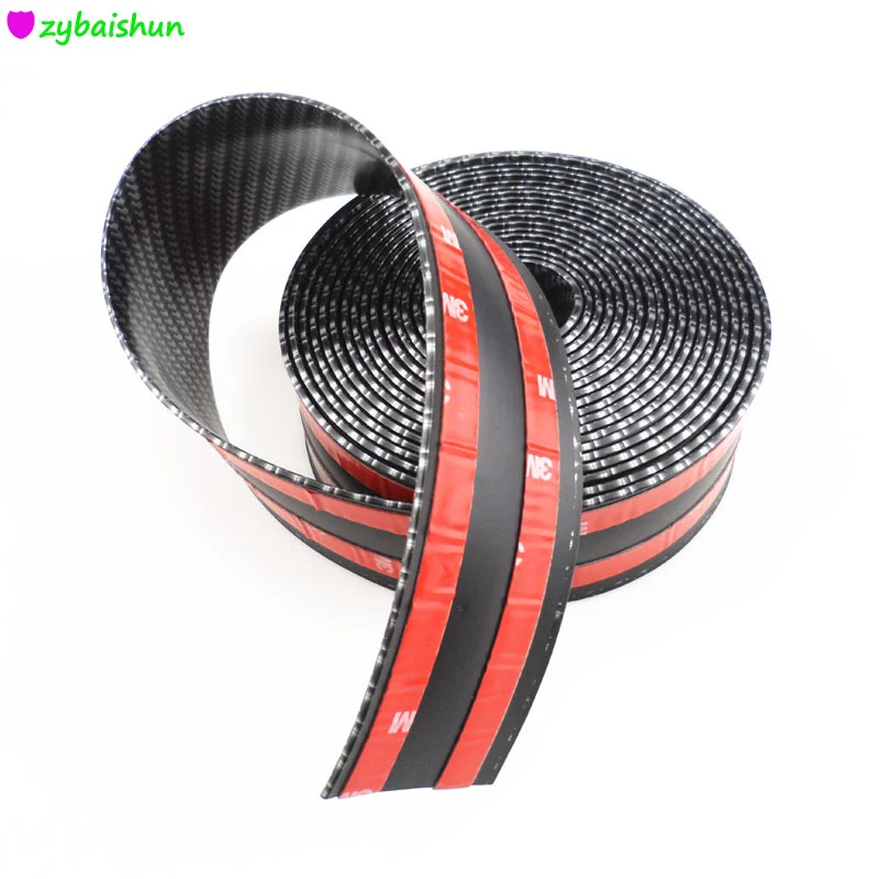 Car Protective Film Auto Roll Bumper Lip Protector Moulding Strip Self