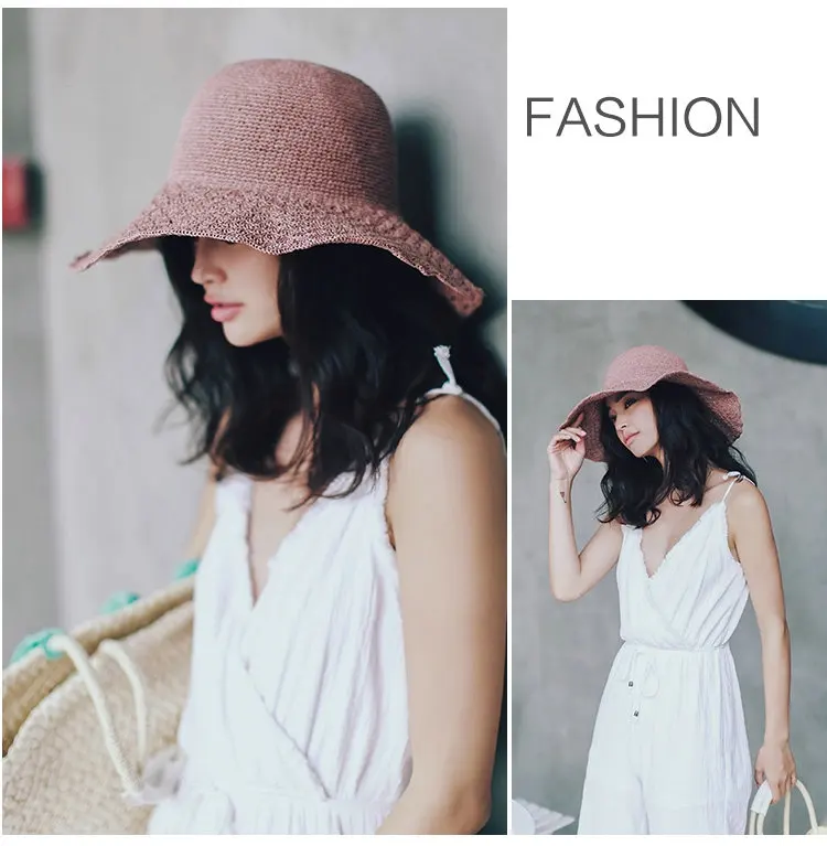 [La MaxPa] женщина шляпа солнца 2018 летние новые модные пшеницы Панама солнце Пляж Шляпа Военно-Морской стиль соломенная шляпа девушку cap