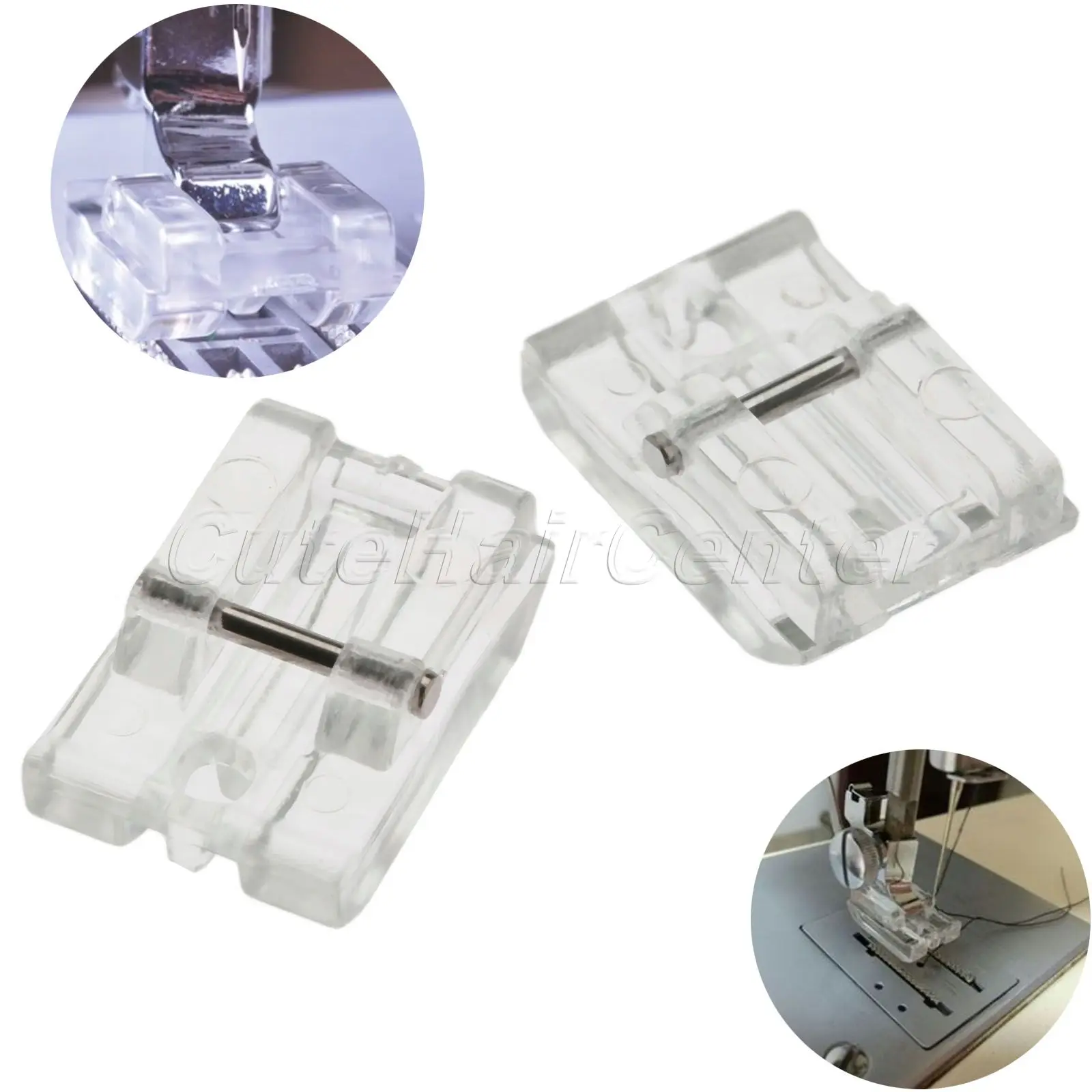 New 1pc Invisible Zipper Presser Foot 601 Plastic Foot for Domestic