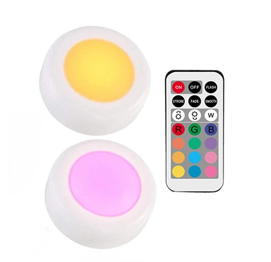 Firya RGB 12 цветов светодиодный светильник под шкафом датчик касания с регулируемой яркостью светодиодный шайба для шкафа, закрытого шкафа, лестницы, прихожей, ночной Светильник - Цвет: 2 lamp 1 controller