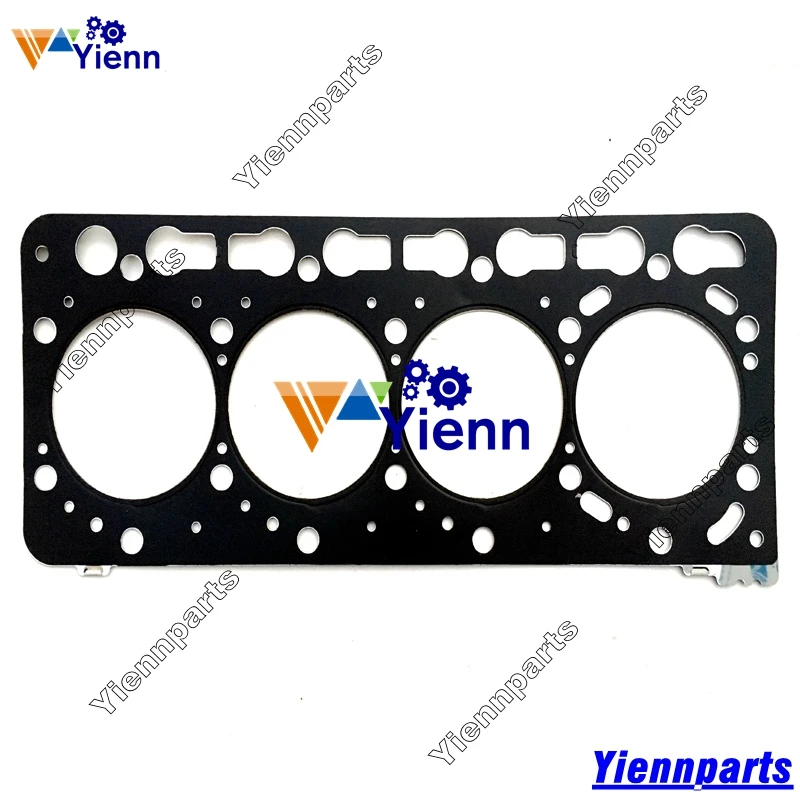 Kubota V3800 cylinder head gasket 1G514 03310 steel made For kubota
