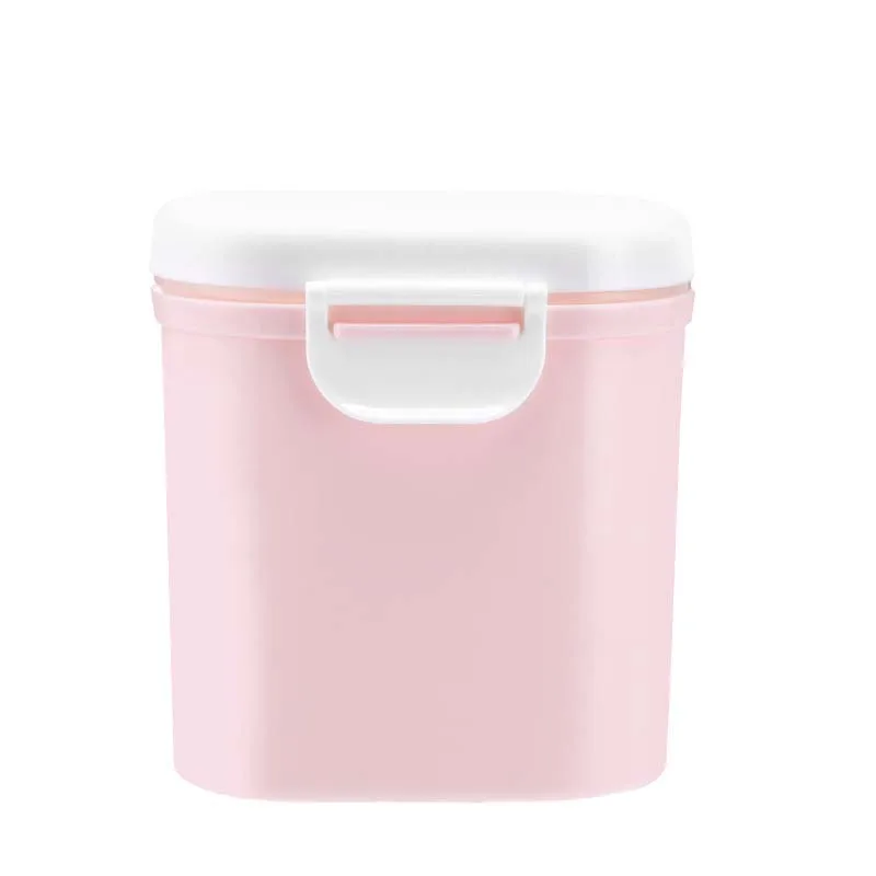 Baby's Independent Compartment Portable Milk Powder Storage Box Infant Unisex Snacking Travel Storage Box