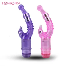 bombomda Women Silicone Finger Vibrators G spot Clitoris Stimulation Vibrators Bullet Vibrations Massager Masturbation Sex Toys