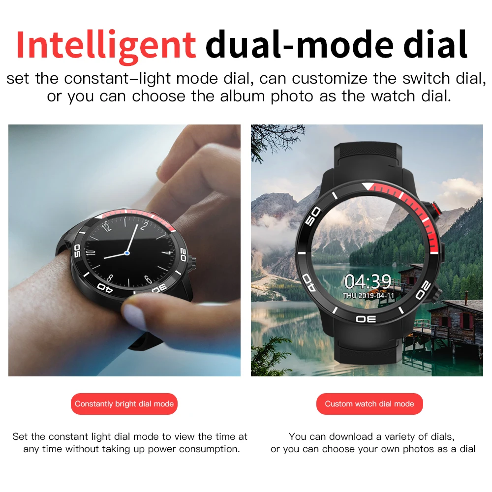 LED Volle Bildschirm 4G Smart Uhr 13G Quad-Core 1 + 16GB Sport Armband Bluetooth/ GPS/WIFI Wasserdi