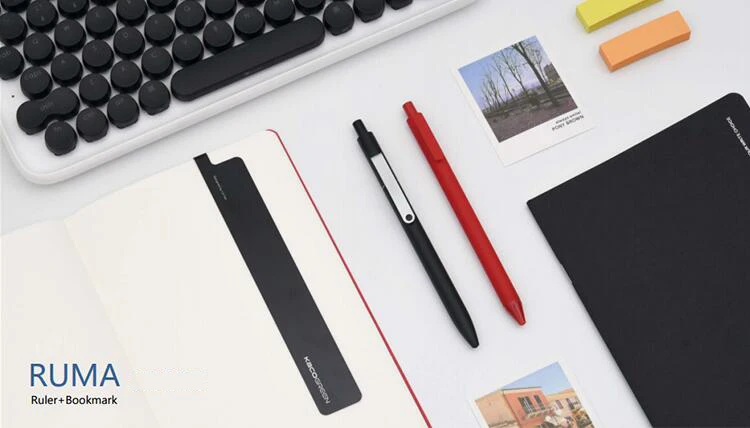 Youpin Kaco Bookmark Ruler Metal Ruler Painting Cartography Student Learning School Office Stationery Supplies metal ruler,paper bookmark