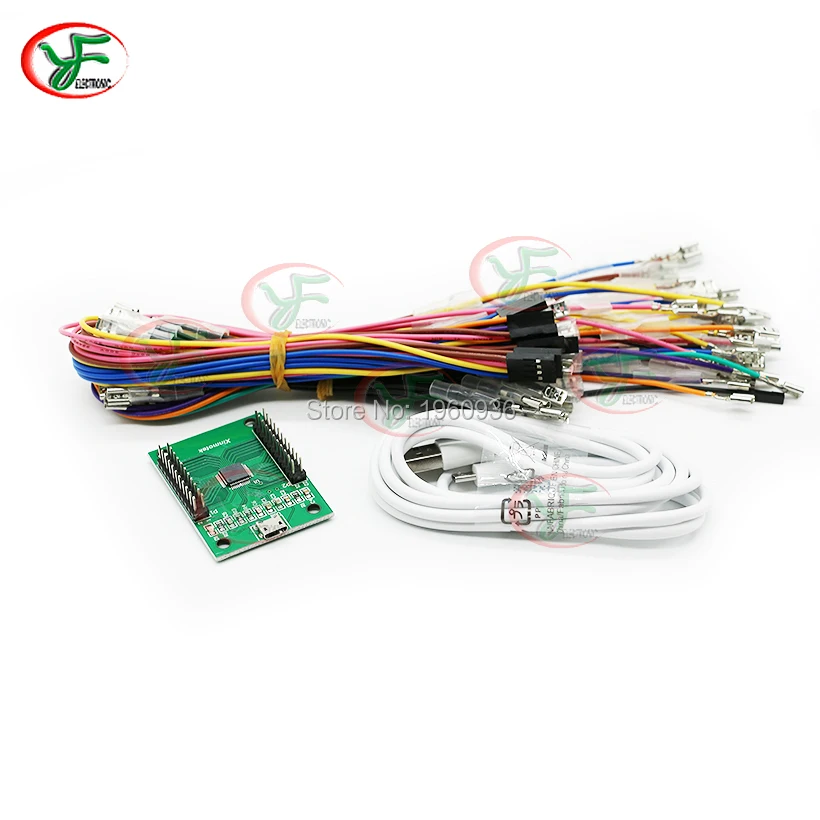 Набор для самостоятельной сборки игровых частей с 2 мя разъемами USB Raspberry Pi Jamma