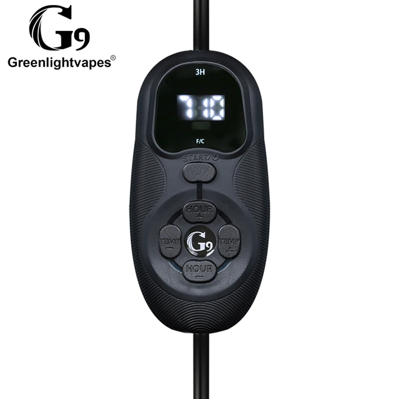 Green lightvapes G9 Tick enail Henail Kit TC mod с кварцевым титановым гвоздем портативный E Nail Dab комплект для восковой масляной установки стеклянный Бонг 0C