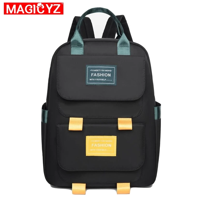 

MAGICYZ 2019 Casual Oxford anti-theft female backpack Designer Preppy Style School Backpack For Teenage Girls Back Pack Harajuku