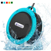 Outdoor Portable Bluetooth Speaker Rugged Waterproof Speakers Wireless Mini Hand Speaker Travel Sport Sound Box with Suction Cup