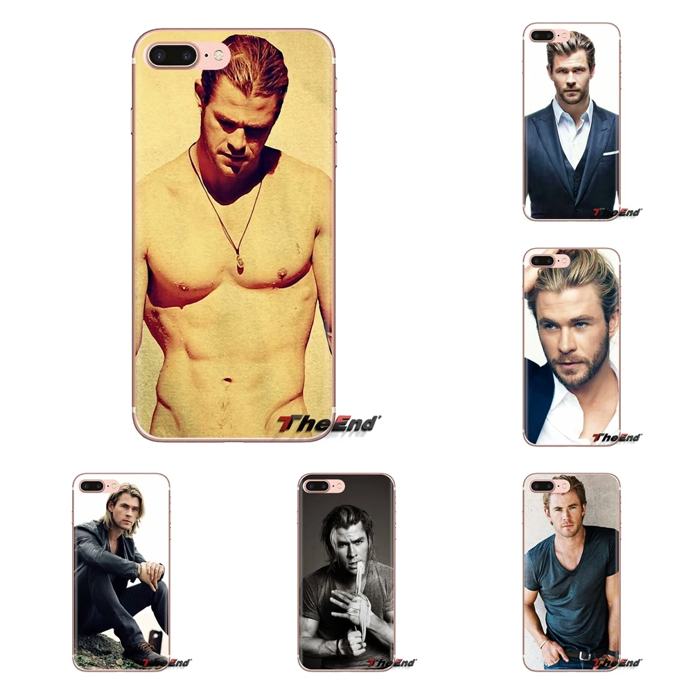 Для iPod Touch Apple iPhone 4 4S 5 5S SE 5C 6 6S 7 8 X XR XS Plus MAX прозрачные мягкие чехлы Chris Hemsworth