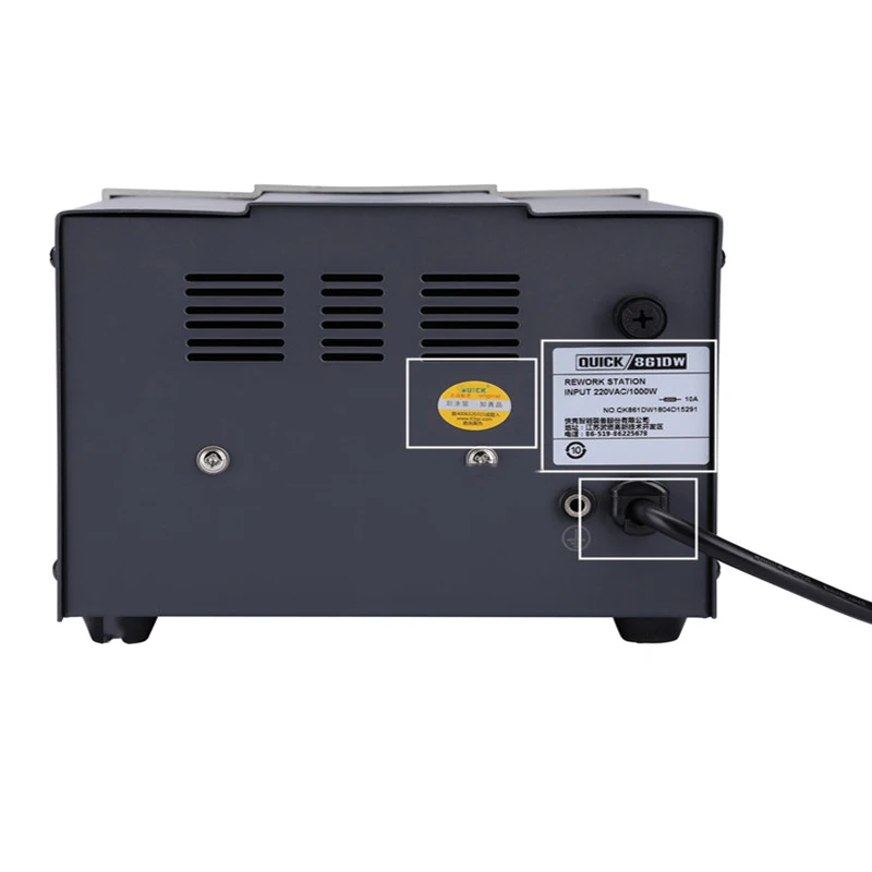 861DW Оригинальная быстрая паяльная станция Quick инструмент для ремонта 861 dw de smd