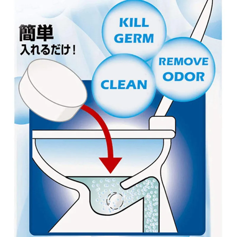 

4PCS/Pack Multifunction Toilet Bubble Bomb Cleaner automatic toilet deodorizer bathroom deodorizer Cleaning Toilet Cleaner