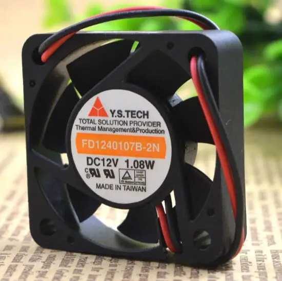 

Original Y.S.TECH authentic 4CM 40*40*10 1.08W FD1240107B-2N 2 wire cooling fan