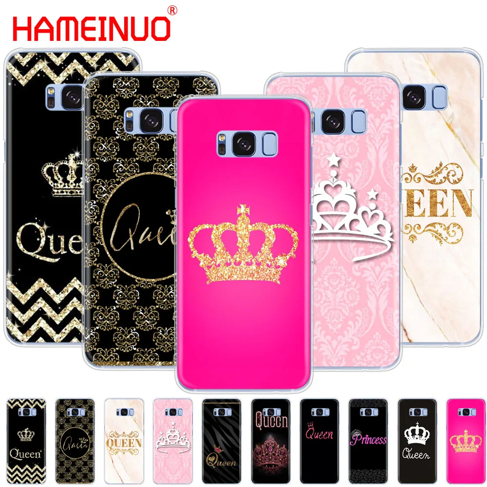 Чехол для мобильного телефона HAMEINUO Queen and king crown чехол Samsung Galaxy S9 S7 edge PLUS S8 S6 S5 S4 S3
