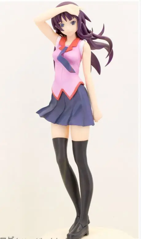 Bakemonogatari Сендзегахара Hitagi Scuola uniforme sega pm modello ver.2 Рисунок игрушки куклы | Игрушки и