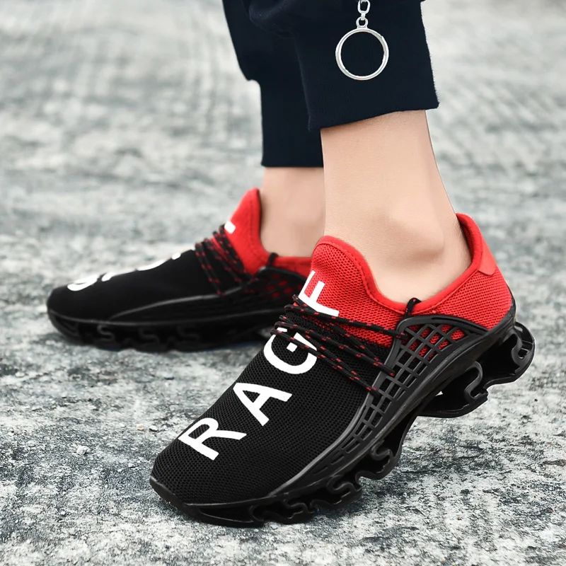 

2019 New Men's Sneakers Air mesh Breathable sport Running Shoes for Men & Woman Couples Sports Shoe Designer Flyknit Sneaker man