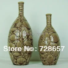 Классическая рыбки вен Керамика и фарфоровая ваза украшения. Книги по искусству и ремесла ручной работы Вырезка украшения ваза для цветов