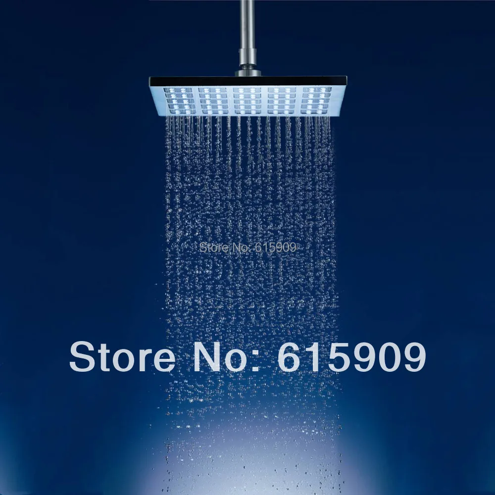 8" Super Large Bathroom Showerhead Rain Bath Shower Head Anti limescale