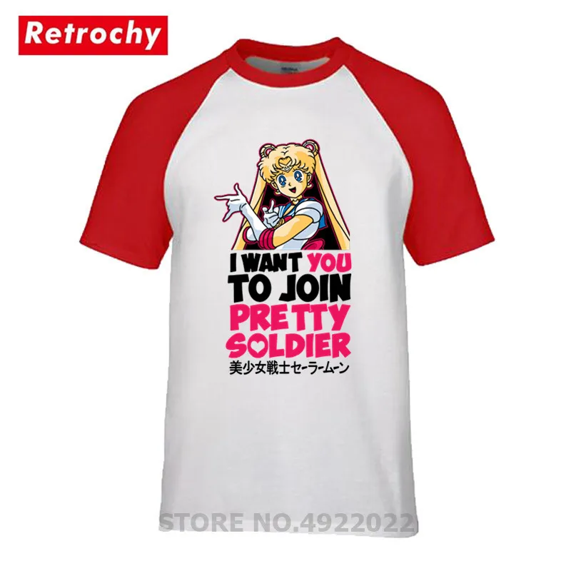 Sailor Moon Fanart propand Poster футболка японская аниме Присоединяйтесь красивая девушка