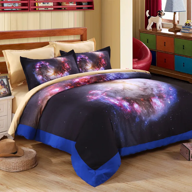 

Helix Nebula Galaxy Outer Space 3d Bedding Set Reversible Duvet Cover Flat Sheet Pillowcases Full Queen King Size Bedclothes