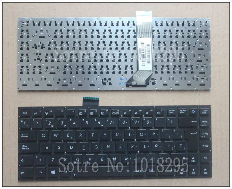 New Spanish Teclado Keyboard For ASUS VivoBook S400 S400C S400CA S400E SP Laptop Black NO Frame WIN8