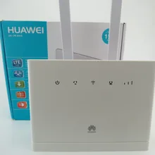 Conjunto de desbloquear huawei b315, huawei 4g portátil router inalámbrico huawei b315s-22 lte wifi router + 2 unids 4g sma antena