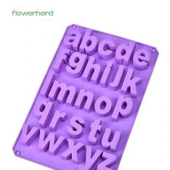 

Lowercase Alphabets Letters Fondant Silicone Mold DIY Jelly Ice Mold DIY Cake Decorating Tools Sugarcraft Chocolate Cookie Mould